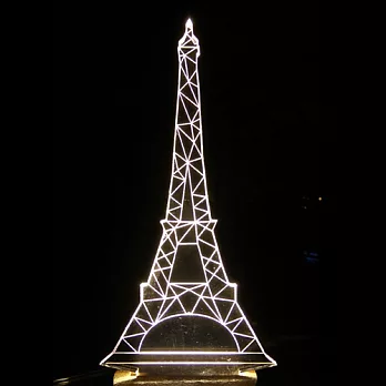 LED立體3D造型小夜燈鐵塔
