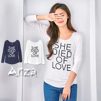 【AnZa】無修邊牛奶絲棉上衣(二色)FREE白色