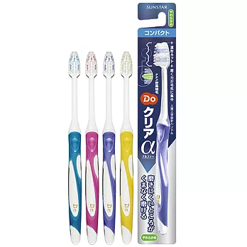 三詩達 DO波浪型潔淨牙刷1支-軟性毛