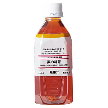[MUJI無印良品]PET栗子紅茶/350ml