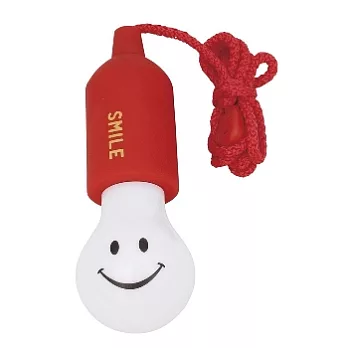 【SPICE】SMiLE 微笑先生LED燈泡吊燈(紅)