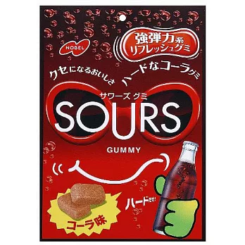 日本【諾貝爾】SOURS超Q軟糖-可樂