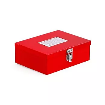 【HIGHTIDE】Penco收納鐵盒(S)(紅)