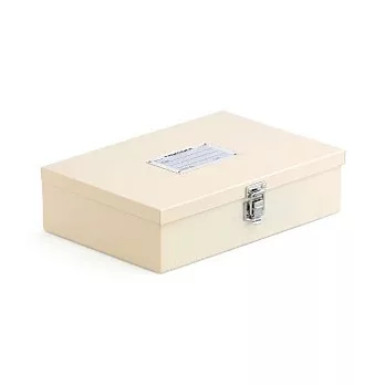 【HIGHTIDE】Penco收納鐵盒(L)(米)