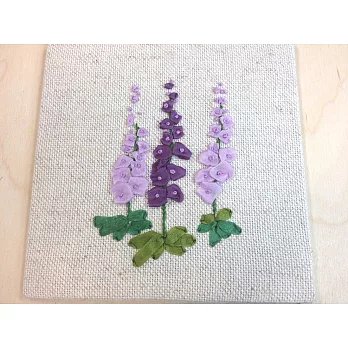 【Crystal Rose緞帶專賣店】Petals緞帶刺繡 DIY手做材料包-薰衣草