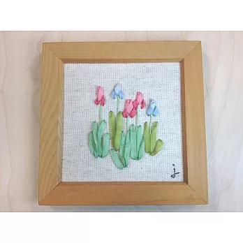 【Crystal Rose緞帶專賣店】Petals緞帶刺繡 DIY手做材料包-鳶尾花