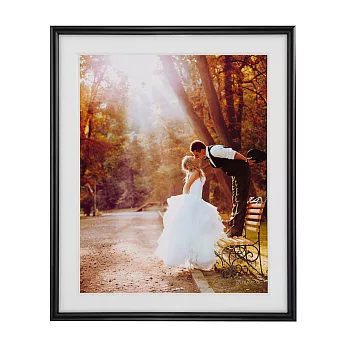 『泛亞框藝』8吋X10吋 鋁製相框精裝禮盒組-晶碳黑