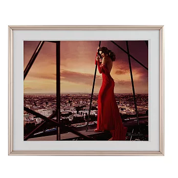 『泛亞框藝』8吋X10吋 鋁製相框精裝禮盒組-香檳金