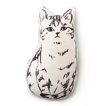 【Afternoon Tea】慵懶貓咪造型抱枕 鯖花美