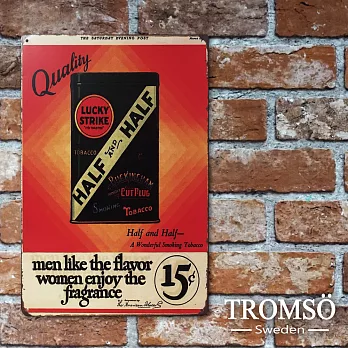 TROMSO紐約街頭廣告鐵牌-幸運鐵牌