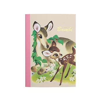 《sun-star》迪士尼復古繪本系列第二彈繪本風A5筆記本(小鹿斑比)
