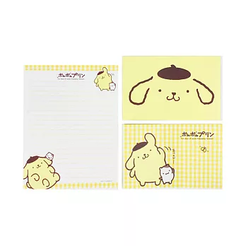 《Sanrio》布丁狗快樂生活系列超值信紙組(俏皮姿勢)