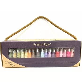 【Crystal Rose緞帶專賣店】Petals緞帶刺繡盒裝 - 3.5mm 橫紋帶19色