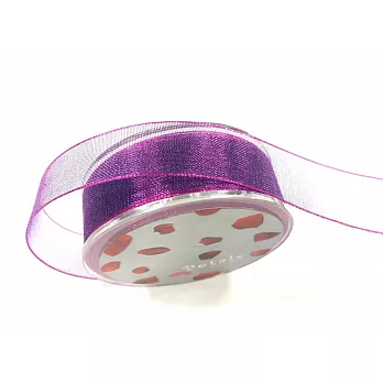 【Crystal Rose緞帶專賣店】Petals緞帶刺繡 - 15mm雙色雪紗帶#36