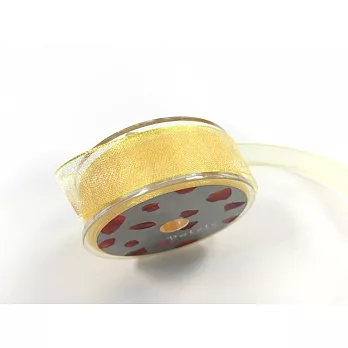 【Crystal Rose緞帶專賣店】Petals緞帶刺繡 - 15mm雙色雪紗帶#02