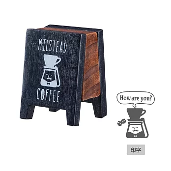 【DECOLE】MILSTEAD COFFEE_看板印章