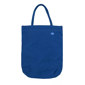 蘑菇帆布手提包 / 甘單小包 / 鈷藍
