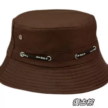 【Moscova】新款夏季戶外休閒防曬輕薄漁夫帽FREE復古棕
