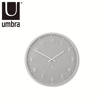 UMBRA 漫步調時鐘灰