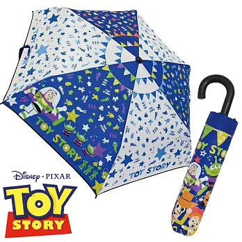 【日本進口正版】迪士尼皮克斯 玩具總動員 輕量型晴雨傘/折疊傘