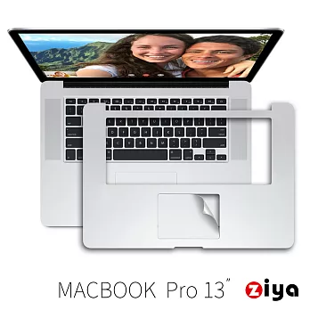 [ZIYA] Apple Macbook Pro 13.3吋 手腕鍵盤貼膜手掌鍵盤保護貼 (全版面 時尚靚銀款)
