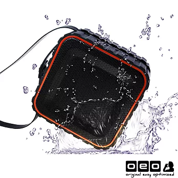 OEO NFC藍芽無線防水喇叭 AIRbeats BTS-01紅色