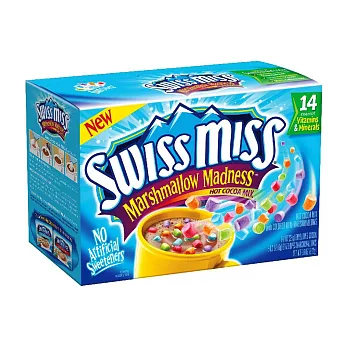 《Swiss Miss》牛奶巧克力粉(彩色棉花糖) (34g *8包入)