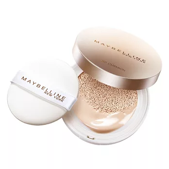 MAYBELLINE 媚比琳 純淨礦物 水凝BB氣墊粉餅SPF29 PA+++01白皙色 14g