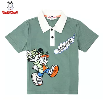 BOBDOG 短袖POLO 衫 - 110軍綠色