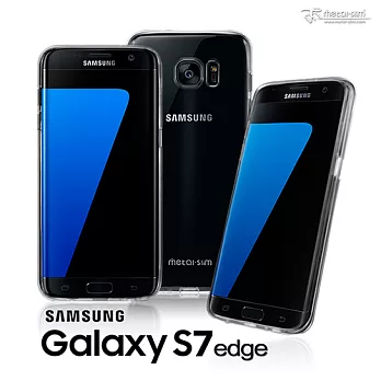 【Metal-Slim】Samsung Galaxy S7edge時尚超薄TPU透明軟殼
