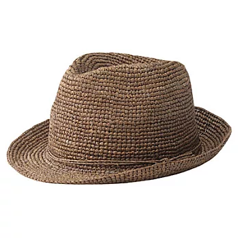 [MUJI無印良品]椰纖編織紳士帽棕色