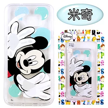 【Disney】Samsung Galaxy S7 魔幻系列 彩繪透明保護軟套米奇