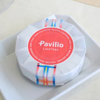 日本PavilioLaceTape風格膠帶_Standard系列_幸福微光(TANABATA PINK)