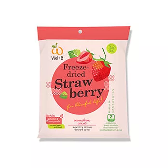 泰國【WEL.B】草莓乾