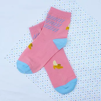 【 PuloG 】車過枋寮甜甜的短襪-香蕉