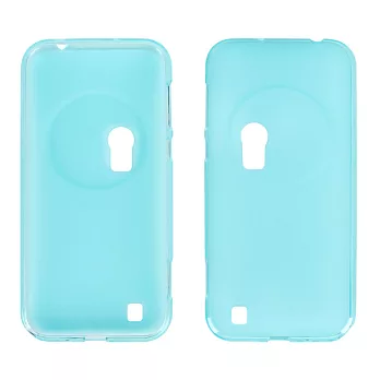 【BIEN】ASUS Zenfone Zoom 輕量氣質軟質手機殼(霧藍)