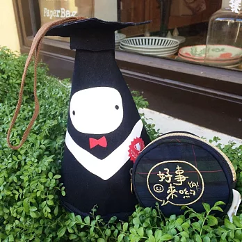 la yoo來喲│畢業季!綠格紋好事來喲零錢包綠格紋