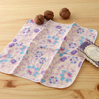 taoru 香韻女伶 _ 典雅紫 - 日本毛巾 25x25cm(仕女手巾、紗布巾)