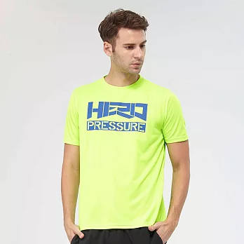 AIRWALK-HERO 印花圓領 T桖M黃