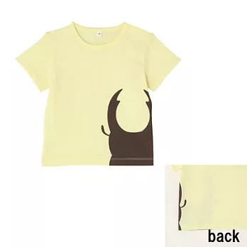 [MUJI無印良品]幼兒有機棉印花T恤80鍬形蟲