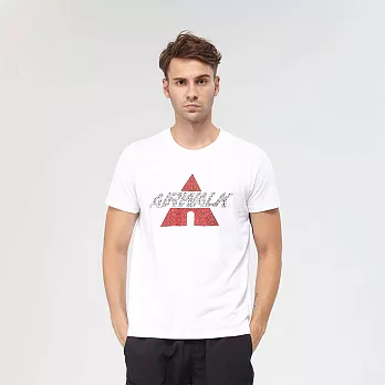 AIRWALK-城市系列迷彩LOGO圓領T桖 L白