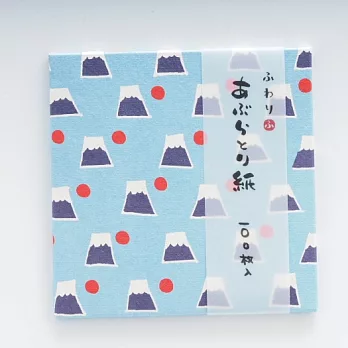 【伊予和紙】和紙吸油面紙_富士山