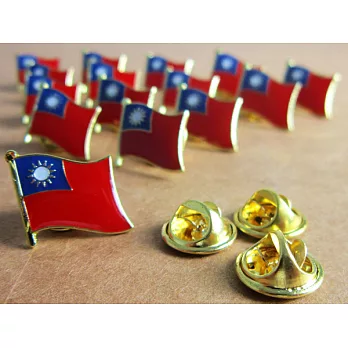 【國旗商品創意館】台灣國旗徽章20入組/中華民國/Taiwan