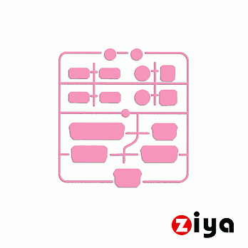 [ZIYA] 筆記型電腦 桌上型電腦 防塵孔塞 -繽紛糖果色 (兩組入)草莓粉
