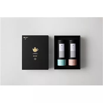 京盛宇-墨金禮盒【輕焙凍頂烏龍+白毫茉莉】