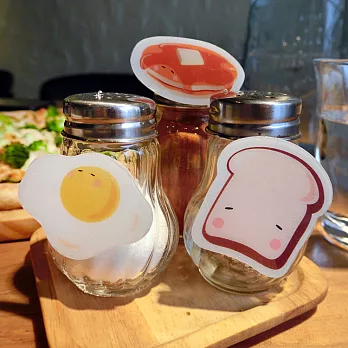 《Conifer》矽膠任意貼。懶懶早餐