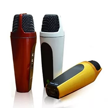 手機麥克風 掌上型KTV紅色