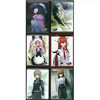 命運石之門角色收集卡套組(一組6張)