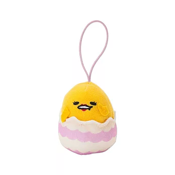 《Sanrio》蛋黃哥慵懶家族系列造型玩偶吊鍊(媽媽)