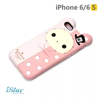 【日本 PGA-iJacket】 iPhone6/6S San-x 3D浮雕矽膠 憂傷馬戲團1110憂傷馬戲團